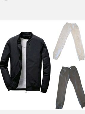 Boys Jacket, Sweatpants Lot